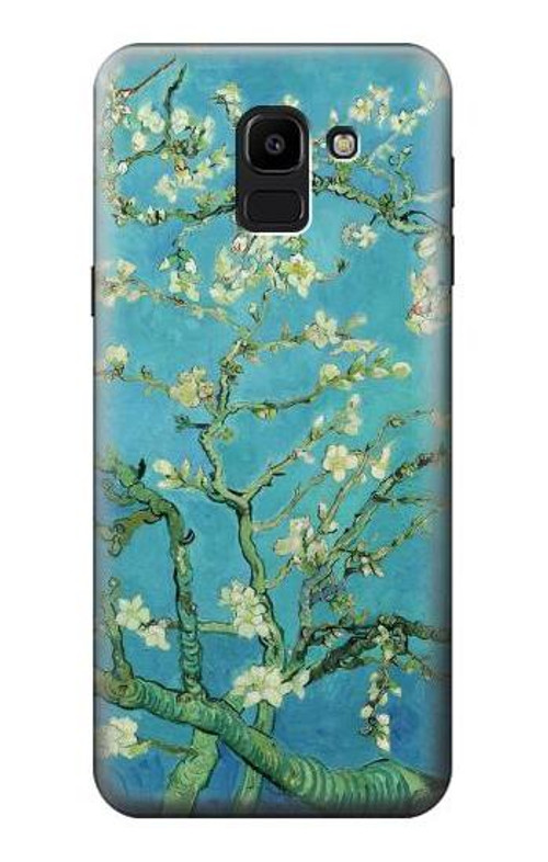 W2692 Vincent Van Gogh Almond Blossom Case Cover Custodia e Flip Case per Samsung Galaxy J6 (2018)