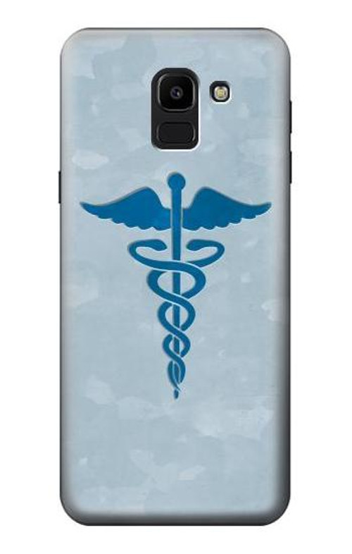 W2815 Medical Symbol Case Cover Custodia e Flip Case per Samsung Galaxy J6 (2018)