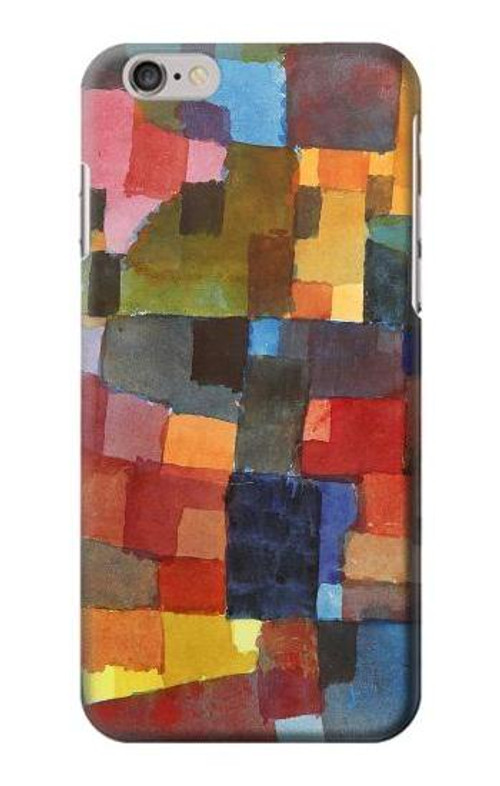 W3341 Paul Klee Raumarchitekturen Case Cover Custodia e Flip Case per iPhone 6 6S