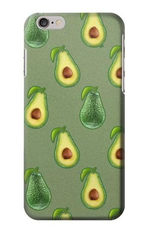 W3285 Avocado Fruit Pattern Case Cover Custodia e Flip Case per iPhone 6 Plus, iPhone 6s Plus