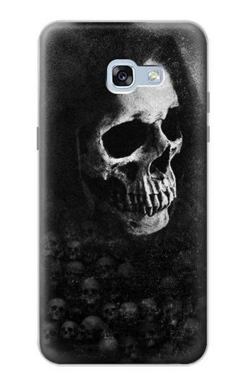 W3333 Death Skull Grim Reaper Case Cover Custodia e Flip Case per Samsung Galaxy A5 (2017)