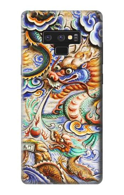W2584 Traditional Chinese Dragon Art Case Cover Custodia e Flip Case per Note 9 Samsung Galaxy Note9 W2584 Traditional Chinese Dragon Art Case Cover Custodia e Flip Case per Note 9 Samsung Galaxy Note9