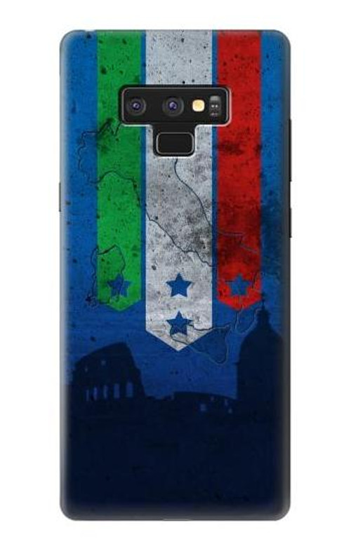 W2983 Italy Football Soccer Euro 2016 Case Cover Custodia e Flip Case per Note 9 Samsung Galaxy Note9