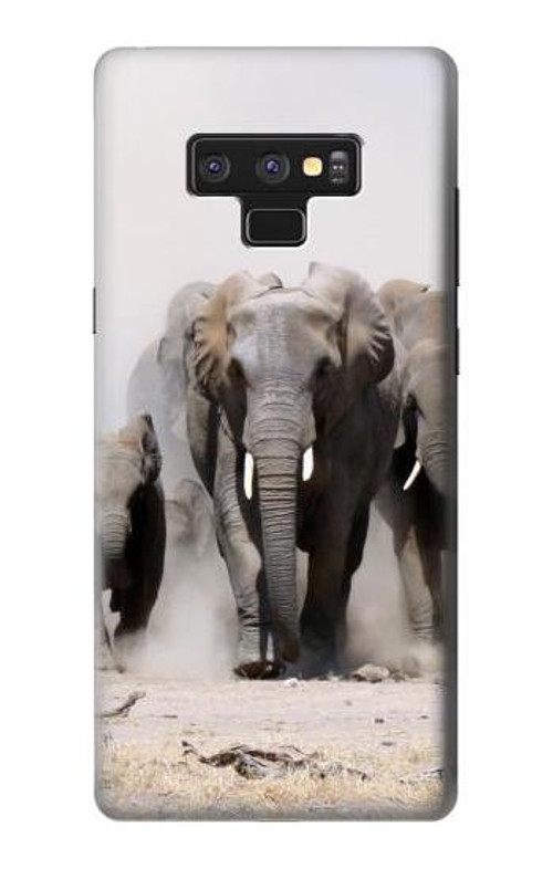 W3142 African Elephant Case Cover Custodia e Flip Case per Note 9 Samsung Galaxy Note9