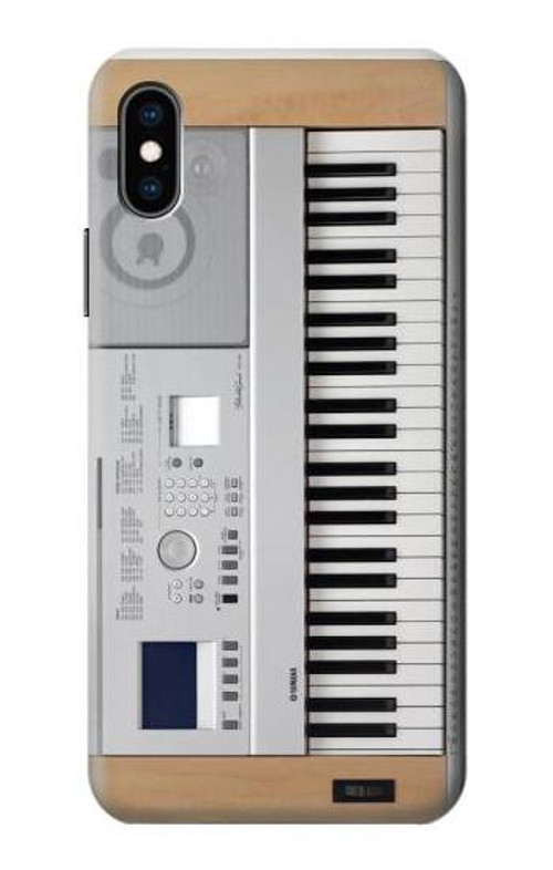 W0891 Keyboard Digital Piano Case Cover Custodia e Flip Case per iPhone X, iPhone XS