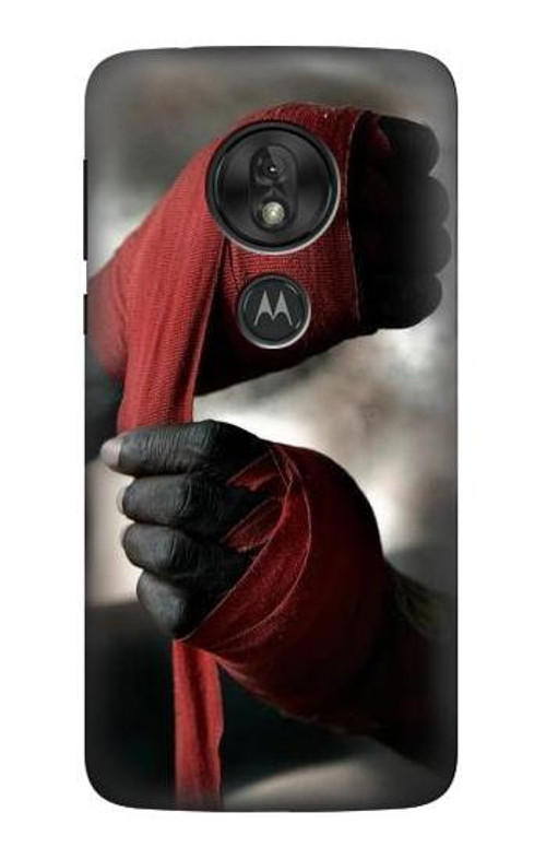 W1252 Boxing Fighter Case Cover Custodia e Flip Case per Motorola Moto G7 Play
