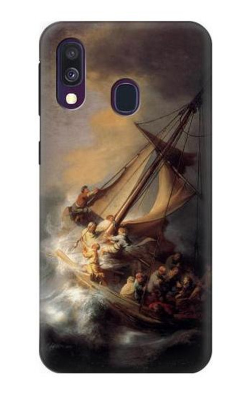 W1091 Rembrandt Christ in The Storm Case Cover Custodia e Flip Case per Samsung Galaxy A40