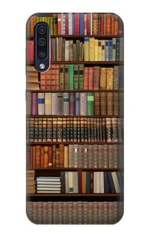 W3154 Bookshelf Case Cover Custodia e Flip Case per Samsung Galaxy A50