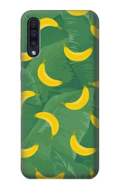 W3286 Banana Fruit Pattern Case Cover Custodia e Flip Case per Samsung Galaxy A50