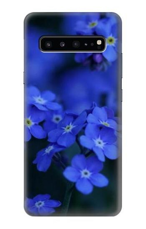 W0782 Forget me not Case Cover Custodia e Flip Case per Samsung Galaxy S10 5G