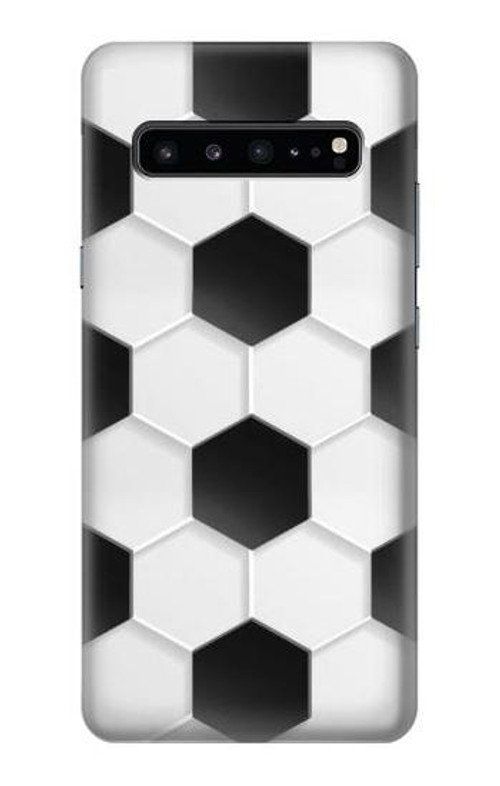W2061 Football Soccer Pattern Case Cover Custodia e Flip Case per Samsung Galaxy S10 5G