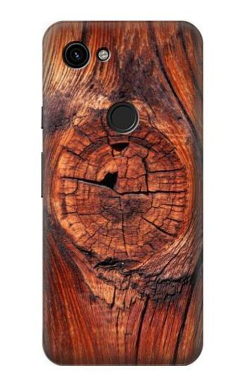 W0603 Wood Graphic Printed Case Cover Custodia e Flip Case per Google Pixel 3a