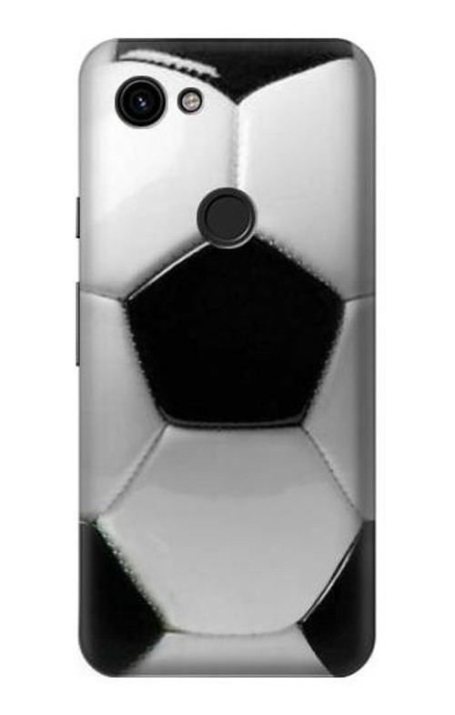 W2964 Football Soccer Ball Case Cover Custodia e Flip Case per Google Pixel 3a