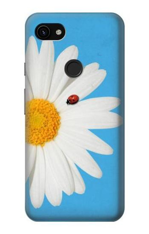 W3043 Vintage Daisy Lady Bug Case Cover Custodia e Flip Case per Google Pixel 3a XL