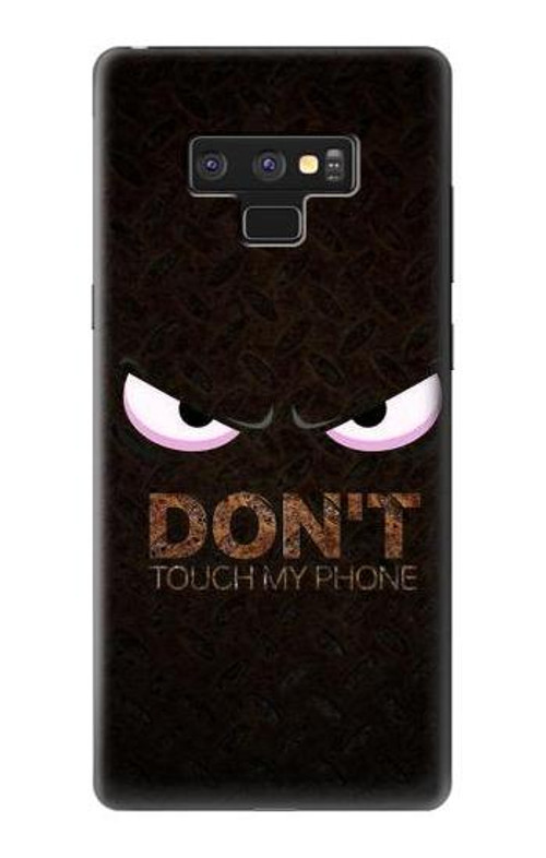 W3412 Do Not Touch My Phone Case Cover Custodia e Flip Case per Note 9 Samsung Galaxy Note9