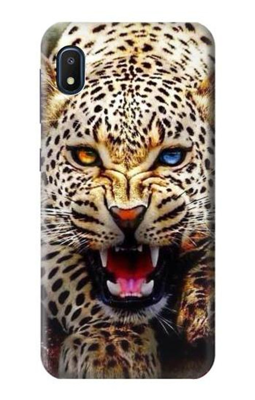 W1932 Blue Eyed Leopard Case Cover Custodia e Flip Case per Samsung Galaxy A10e