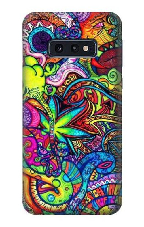 W3255 Colorful Art Pattern Case Cover Custodia e Flip Case per Samsung Galaxy S10e