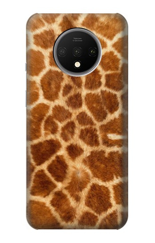 W0422 Giraffe Skin Case Cover Custodia e Flip Case per OnePlus 7T