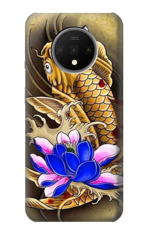W1604 Carp Koi Fish Japanese Tattoo Case Cover Custodia e Flip Case per OnePlus 7T