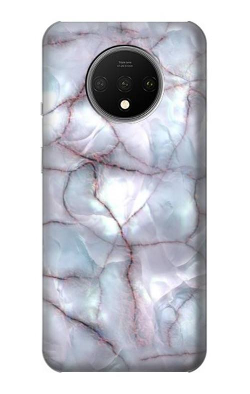 W2316 Dark Blue Marble Texture Graphic Print Case Cover Custodia e Flip Case per OnePlus 7T