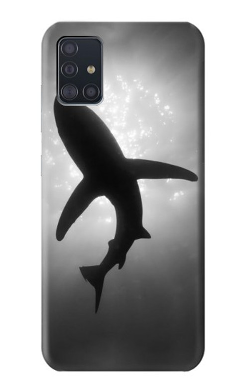 W2367 Shark Monochrome Case Cover Custodia e Flip Case per Samsung Galaxy A51 W2367 Shark Monochrome Case Cover Custodia e Flip Case per Samsung Galaxy A51