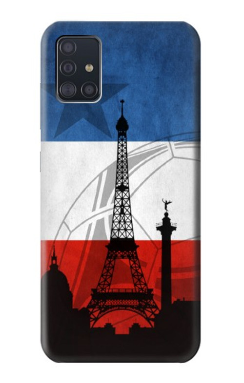 W2980 France Football Soccer Case Cover Custodia e Flip Case per Samsung Galaxy A51 W2980 France Football Soccer Case Cover Custodia e Flip Case per Samsung Galaxy A51