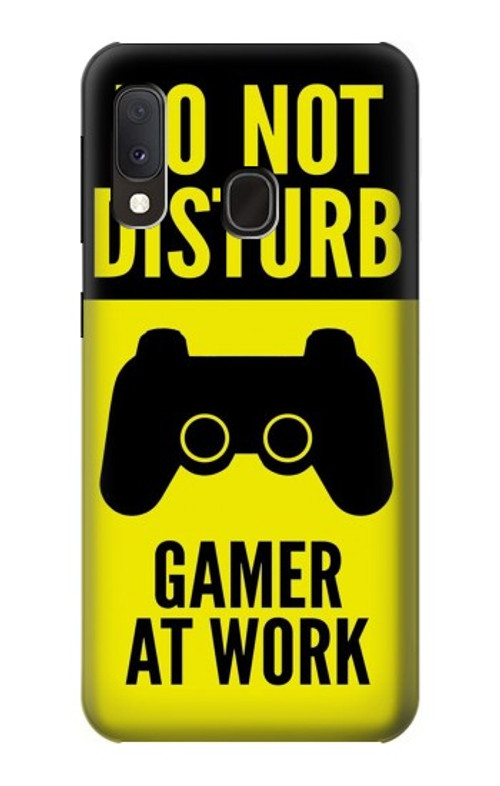W3515 Gamer Work Case Cover Custodia e Flip Case per Samsung Galaxy A20e