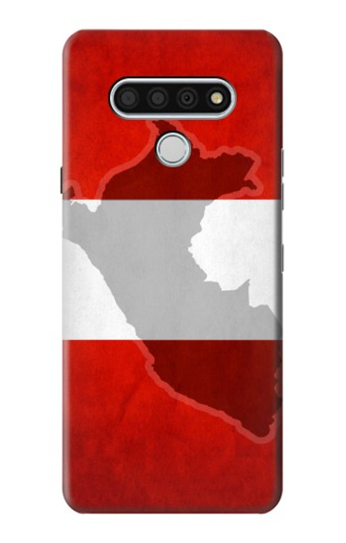 W3018 Peru Flag Case Cover Custodia e Flip Case per LG Stylo 6