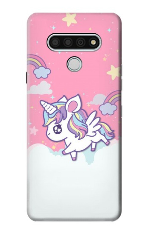 W3518 Unicorn Cartoon Case Cover Custodia e Flip Case per LG Stylo 6