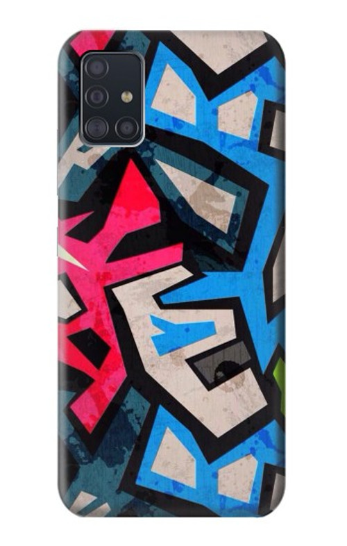 W3445 Graffiti Street Art Case Cover Custodia e Flip Case per Samsung Galaxy A51 5G [solo per A51 5G. NON per A51]