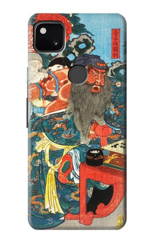 W1826 Utagawa Kuniyoshi Guan Yu Case Cover Custodia e Flip Case per Google Pixel 4a