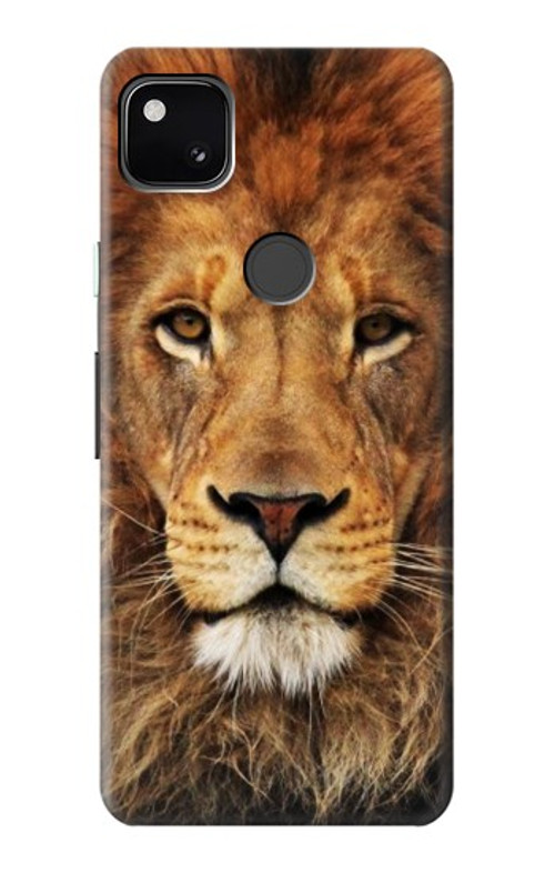 W2870 Lion King of Beasts Case Cover Custodia e Flip Case per Google Pixel 4a