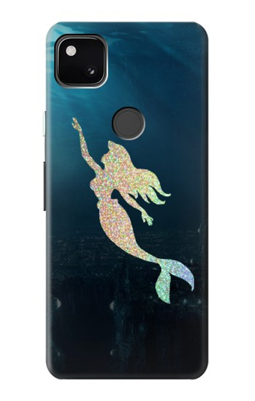 W3250 Mermaid Undersea Case Cover Custodia e Flip Case per Google Pixel 4a