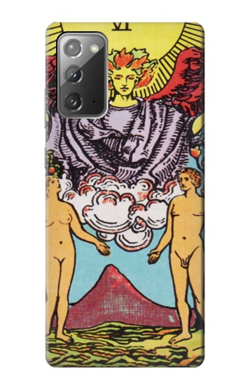 W2763 Lovers Tarot Card Case Cover Custodia e Flip Case per Samsung Galaxy Note 20