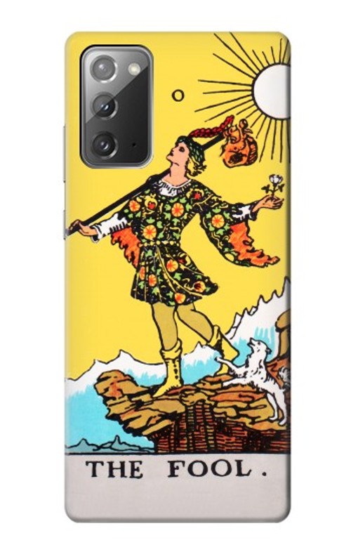 W2810 Tarot Card The Fool Case Cover Custodia e Flip Case per Samsung Galaxy Note 20 W2810 Tarot Card The Fool Case Cover Custodia e Flip Case per Samsung Galaxy Note 20