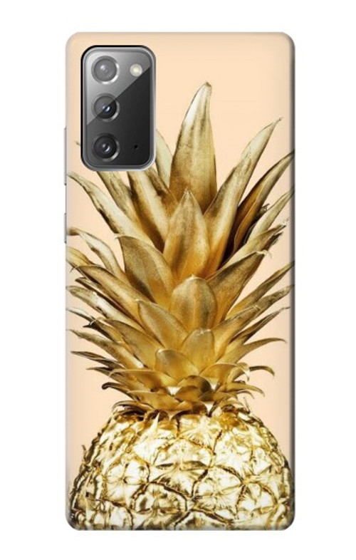 W3490 Gold Pineapple Case Cover Custodia e Flip Case per Samsung Galaxy Note 20