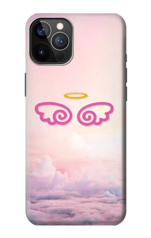 W2514 Cute Angel Wings Case Cover Custodia e Flip Case per iPhone 12, iPhone 12 Pro