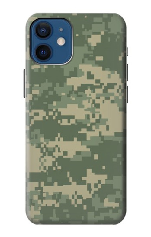 W2173 Digital Camo Camouflage Graphic Printed Case Cover Custodia e Flip Case per iPhone 12 mini