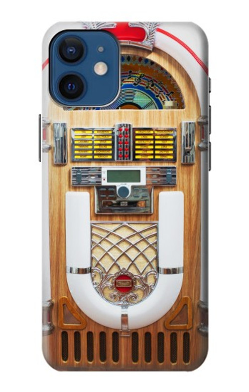 W2853 Jukebox Music Playing Device Case Cover Custodia e Flip Case per iPhone 12 mini