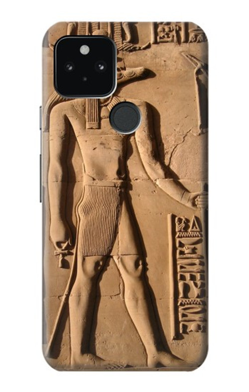 W0391 Egyptian Sobek Case Cover Custodia e Flip Case per Google Pixel 5