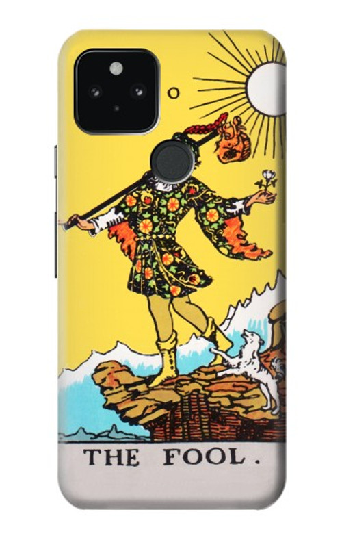 W2810 Tarot Card The Fool Case Cover Custodia e Flip Case per Google Pixel 5
