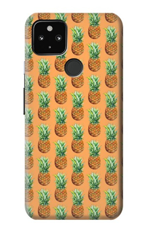W3258 Pineapple Pattern Case Cover Custodia e Flip Case per Google Pixel 4a 5G