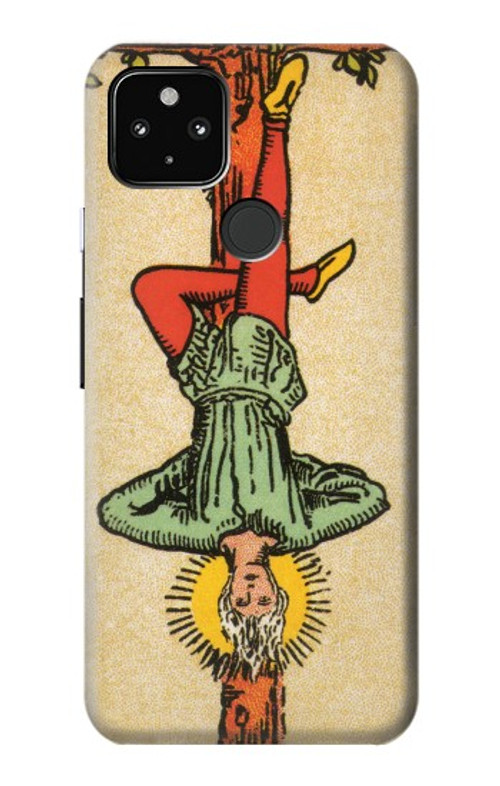 W3377 Tarot Card Hanged Man Case Cover Custodia e Flip Case per Google Pixel 4a 5G