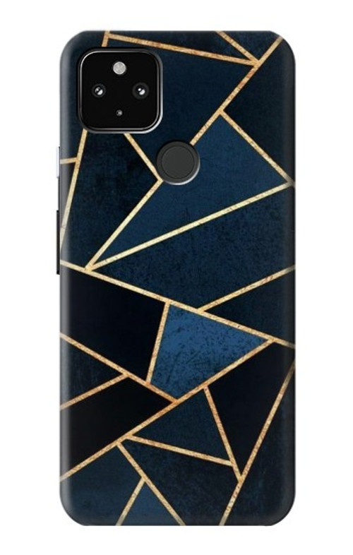 W3479 Navy Blue Graphic Art Case Cover Custodia e Flip Case per Google Pixel 4a 5G