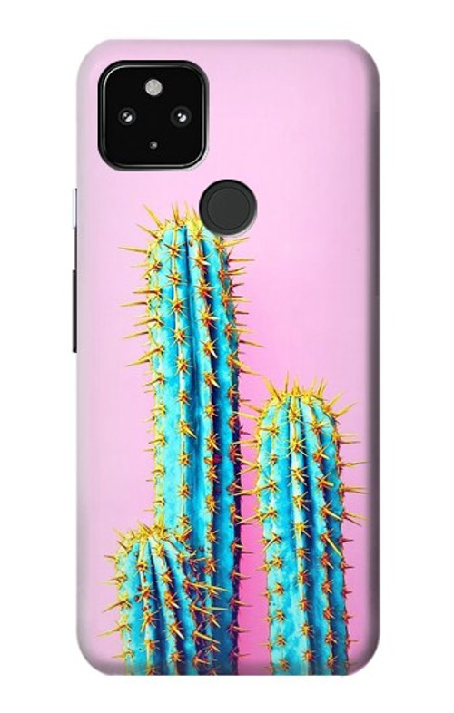 W3673 Cactus Case Cover Custodia e Flip Case per Google Pixel 4a 5G