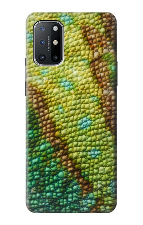 W3057 Lizard Skin Graphic Printed Case Cover Custodia e Flip Case per OnePlus 8T