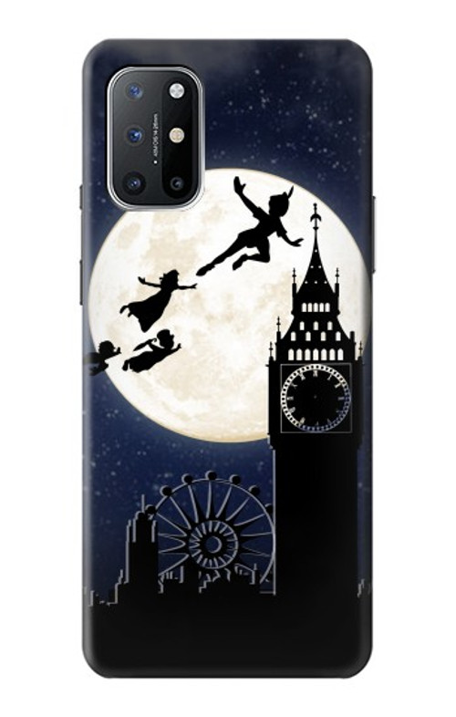 W3249 Peter Pan Fly Full Moon Night Case Cover Custodia e Flip Case per OnePlus 8T