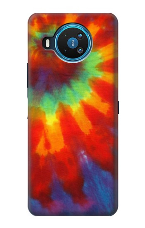 W2985 Colorful Tie Dye Texture Case Cover Custodia e Flip Case per Nokia 8.3 5G