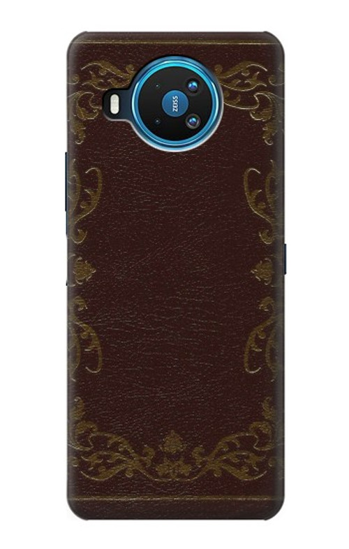 W3553 Vintage Book Cover Case Cover Custodia e Flip Case per Nokia 8.3 5G