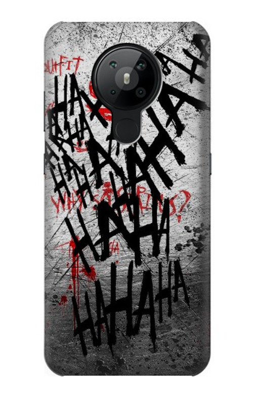 W3073 Joker Hahaha Blood Splash Case Cover Custodia e Flip Case per Nokia 5.3